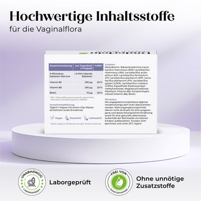 DÖDERLEIN® Female Biotic mit Milchsäurebakterien 30 St - Shop Apotheke