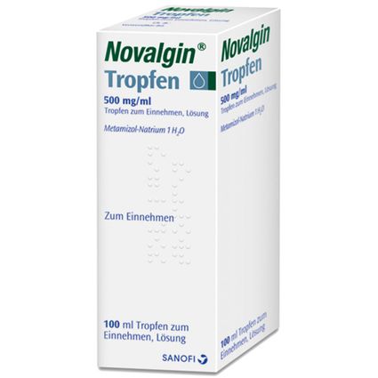 Novalgin® | Schmerzmittel mit Metamizol 100 ml mit dem E-Rezept kaufen ...