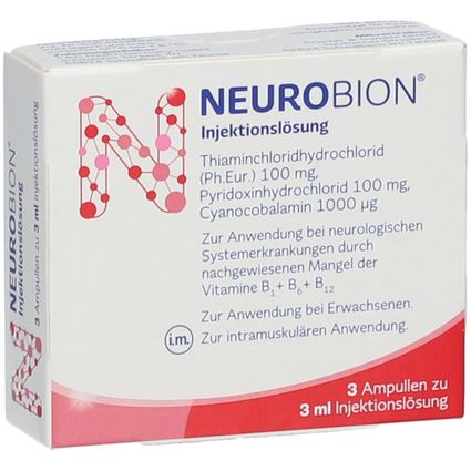 Neurobion® Ampullen 3x3 Ml - Shop Apotheke