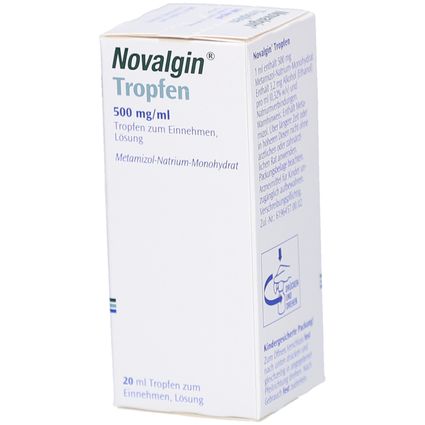 Novalgin® 20 ml mit dem E-Rezept kaufen - Shop Apotheke