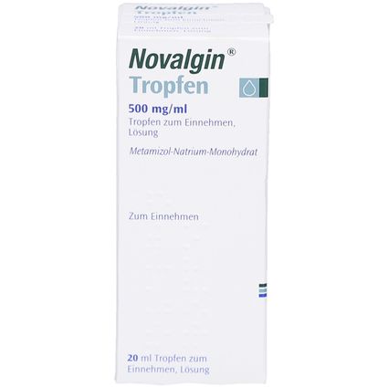Novalgin® 20 ml mit dem E-Rezept kaufen - Shop Apotheke