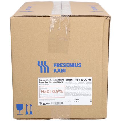 Isotonische Kochsalzlösung 0,9 % 10x1000 ml - Shop Apotheke