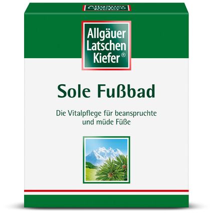 Allgäuer Latschenkiefer® Sole Fußbad 10x10 g - shop-apotheke.com