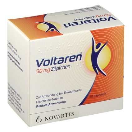 Voltaren® 50 Mg Zäpfchen 50 St Mit Dem E-Rezept Kaufen - Shop Apotheke