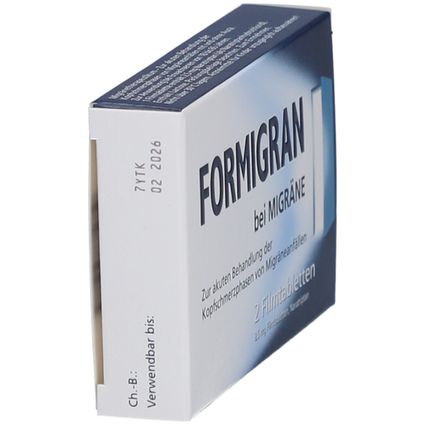 FORMIGRAN® bei Migräne 2 St - Shop Apotheke