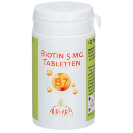 Biotin 5 mg N 150 St - Shop Apotheke