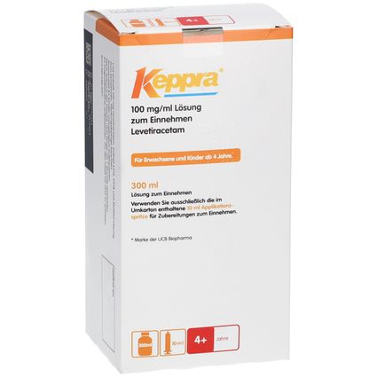 Keppra 100 Mg/ml 300 Ml Mit Dem E-Rezept Kaufen - Shop Apotheke