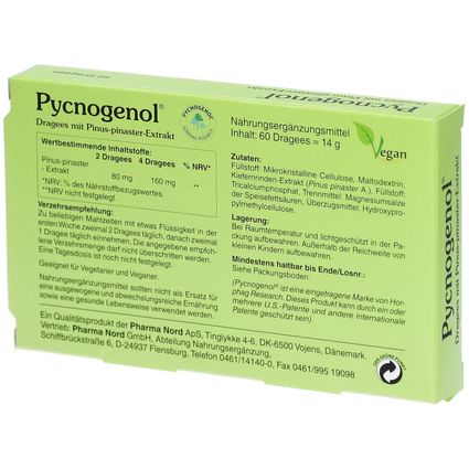 Pycnogenol® 60 St - Shop Apotheke
