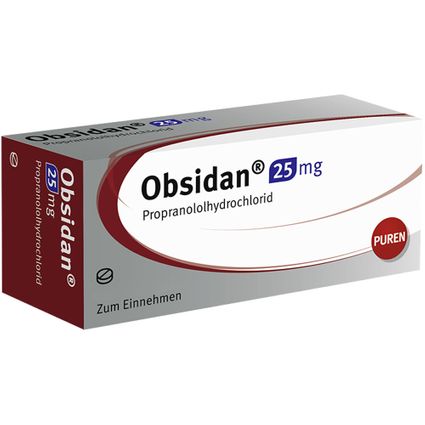 Obsidan® 25 mg 100 St mit dem ERezept kaufen Shop Apotheke