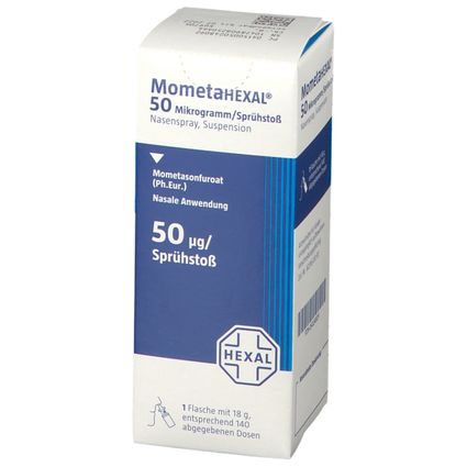 MometaHEXAL® 50µg/ Sprühstoß 18 g mit dem E-Rezept kaufen - Shop Apotheke