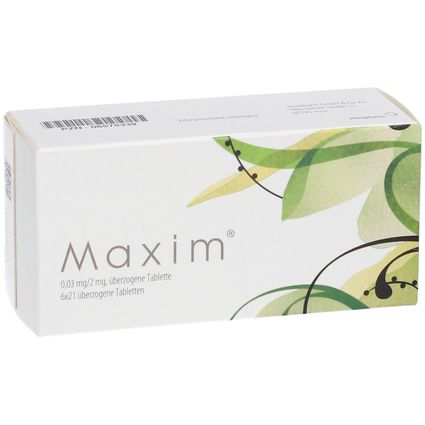 Maxim® 0,030 mg/2 mg 126 St - shop-apotheke.com