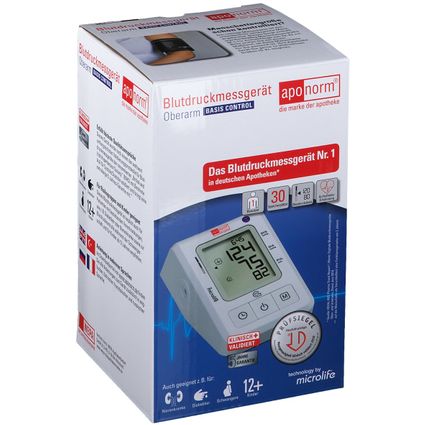 aponorm® Basis Control Oberarm-Blutdruckmessgerät Gr. M - L 1 St - Shop ...