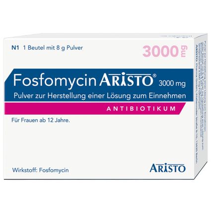 Fosfomycin Aristo® 3000 mg 1 St mit dem E-Rezept kaufen - Shop Apotheke