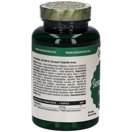 GreenFood Nutrition Serrapeptase 120000IU 60 St | Shop Apotheke