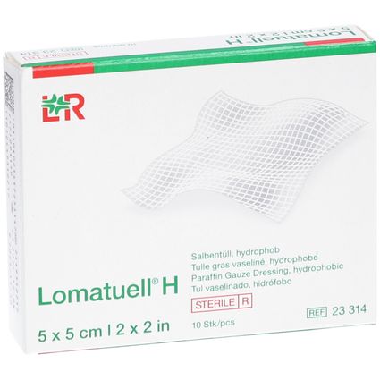 Lomatuell® H 5 cm x 5 cm steril 10 St - Shop Apotheke