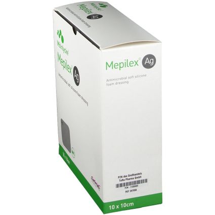Mepilex® Ag 10 x 10 cm 10 St - Shop Apotheke