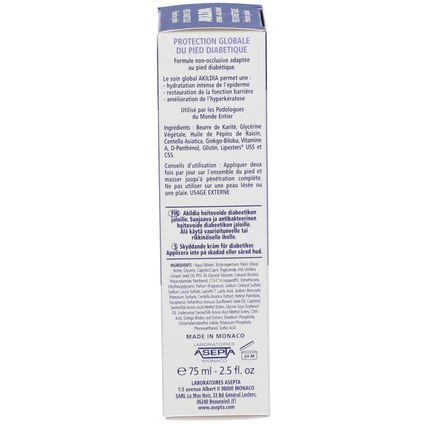Akildia Fuß Schutzcreme für Diabetiker 75 ml - Shop Apotheke