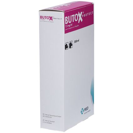 Butox® Protect 7,5 mg/ml pour on Suspension zum Übergießen für Rinder ...
