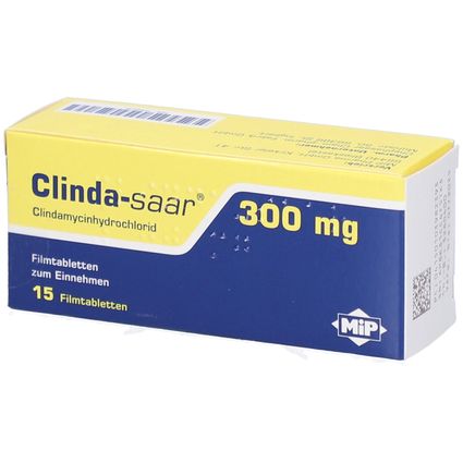 Clinda-saar® 300 mg 15 St mit dem E-Rezept kaufen - SHOP APOTHEKE