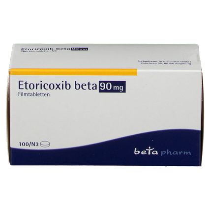 Etoricoxib beta 90 mg 100 St - shop-apotheke.com