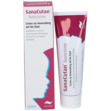 SANACUTAN Basiscreme 150 G – Apothekenpflichtige Hautpflegecreme