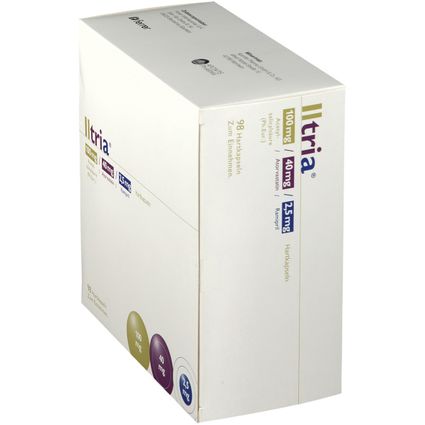 Iltria® 100 mg/40 mg/2,5 mg 98 St mit dem ERezept kaufen Shop Apotheke