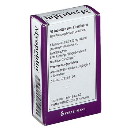 Myopridin® 3 mg 50 St mit dem ERezept kaufen Shop Apotheke