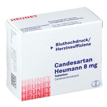 Candesartan Heumann 8 mg 56 St mit dem E-Rezept kaufen - SHOP APOTHEKE