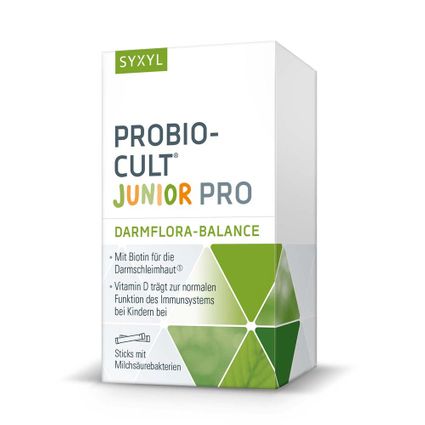 SYXYL PROBIO-CULT® JUNIOR PRO zur Stabilisierung der kindlichen Darmflora. 30 g - SHOP APOTHEKE