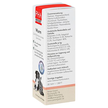 PHA PETVET Wurm 50 ml - shop-apotheke.com