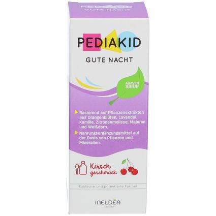 PEDIAKID GUTE NACHT GUMS – Schlafgummis Mit Linde, Kamille, Melisse & Weißdorn, 60 Stück, Gelatinefrei
