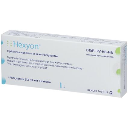 Hexyon 0,5 ml mit dem ERezept kaufen Shop Apotheke