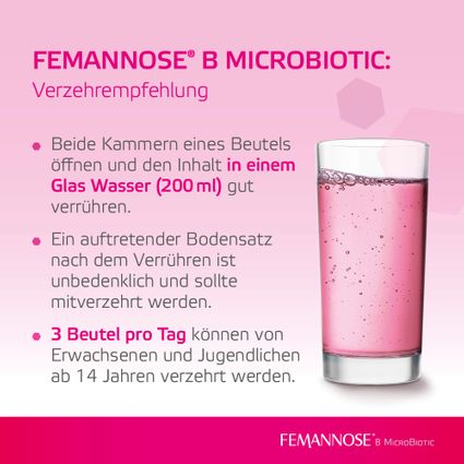 FEMANNOSE® B MicroBiotic 14 St - Shop Apotheke