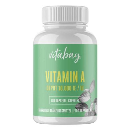 vitabay® Vitamin A Depot 10.000 IE/IU 120 St - Shop Apotheke