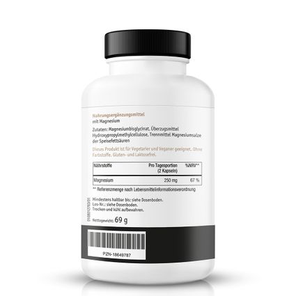 NHCO Magnesium+ amino-chelatiert Kapseln 84 St - Shop Apotheke