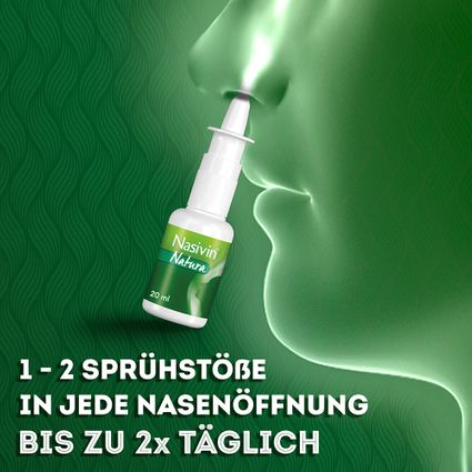 Nasivin Natura Nasenspray Abschwellendes Nasenspray Ml Shop Apotheke