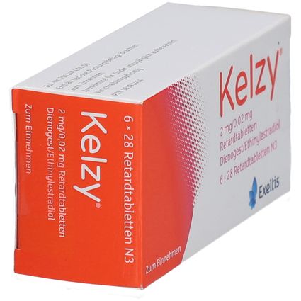 KELZY 2 mg/0,02 mg Retardtabletten 168 St mit dem E-Rezept kaufen