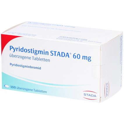 PYRIDOSTIGMIN STADA 60 mg überzogene Tabletten 100 St mit dem E-Rezept ...