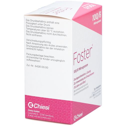 Foster® 100/6 µg Druckgasinhalation 2 St - shop-apotheke.com