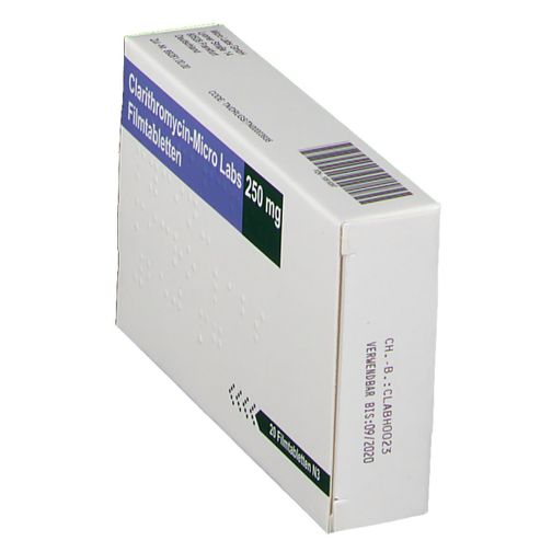 Clarithromycin-Micro Labs 250 mg 20 St - shop-apotheke.com