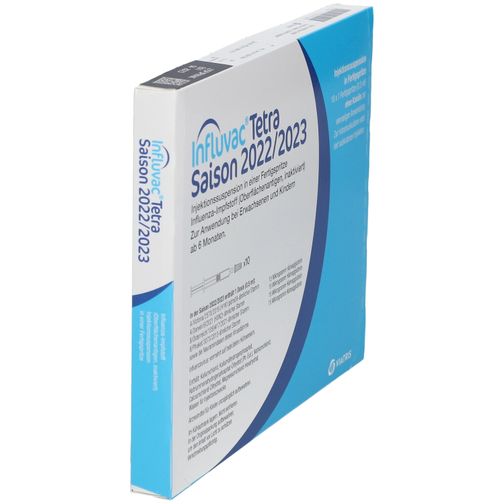 INFLUVAC Tetra 2022/2023 Inj.-Susp.F.-Sp.ohne Kan. 10x0,5 ml - shop ...