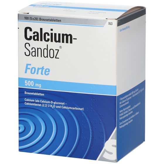 Calcium Sandoz® Forte 5x20 St Shop