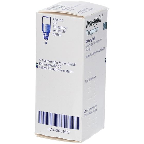 Novalgin® Tropfen 500 mg/ml 20 ml