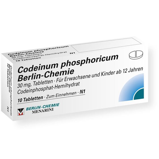 Codein Phosphoricum D 4 Dilution 20 Ml Codeinum phosphoricum Berlin-Chemie 30 mg 10 St - shop-apotheke.com