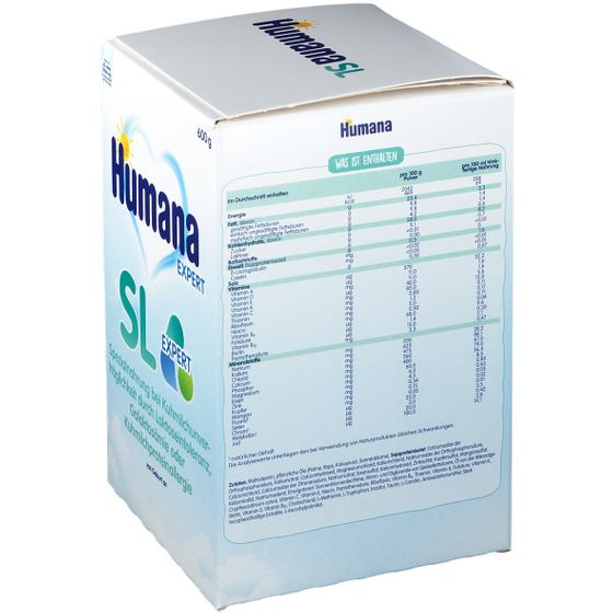 Humana Expert SL Spezialnahrung von Geburt an 2x300 g - shop-apotheke.com