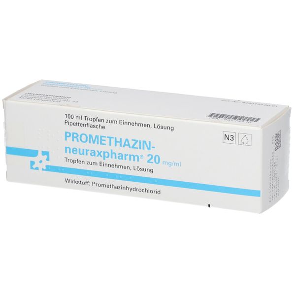 Promethazinneuraxpharm® 20 mg/ml 100 ml Promethazinneuraxpharm® 20 mg/ml 100 ml