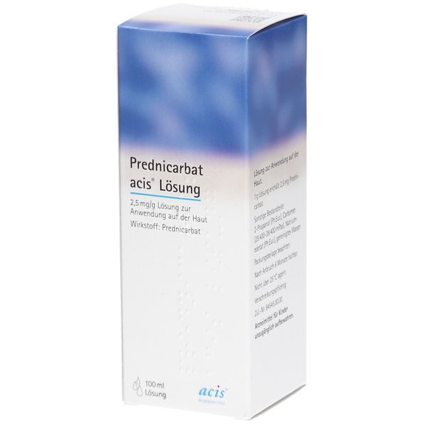 Prednicarbat acis® 2,5 mg/g 100 ml - shop-apotheke.com