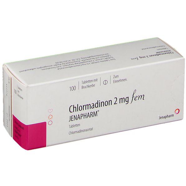 Chlormadinon 2 mg fem JENAPHARM® 100 St