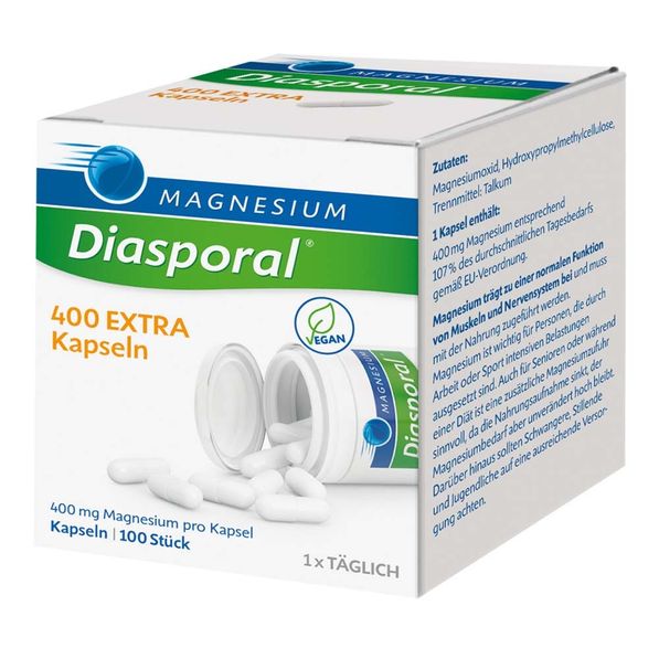 MagnesiumDiasporal® 400 EXTRA Kapseln 100 St