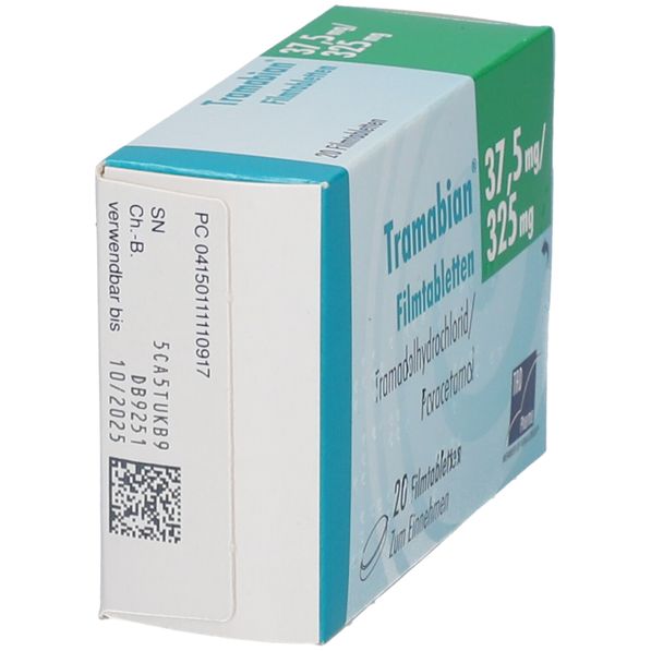 Tramabian® 37,5 mg/325 mg 20 St - shop-apotheke.com
